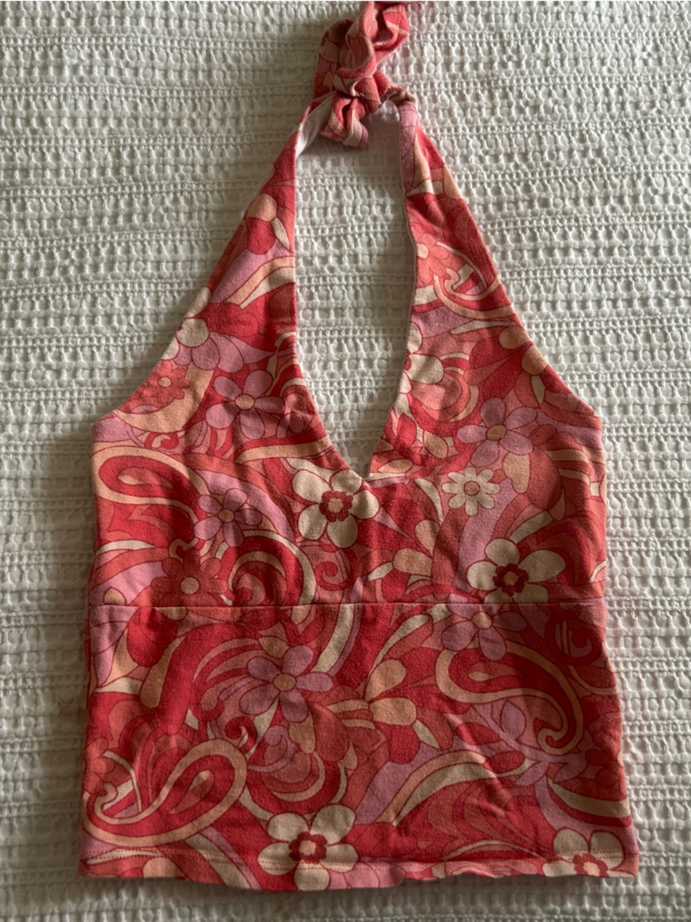 Floral Halter Top